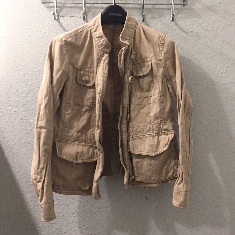 Loft petite khaki jacket